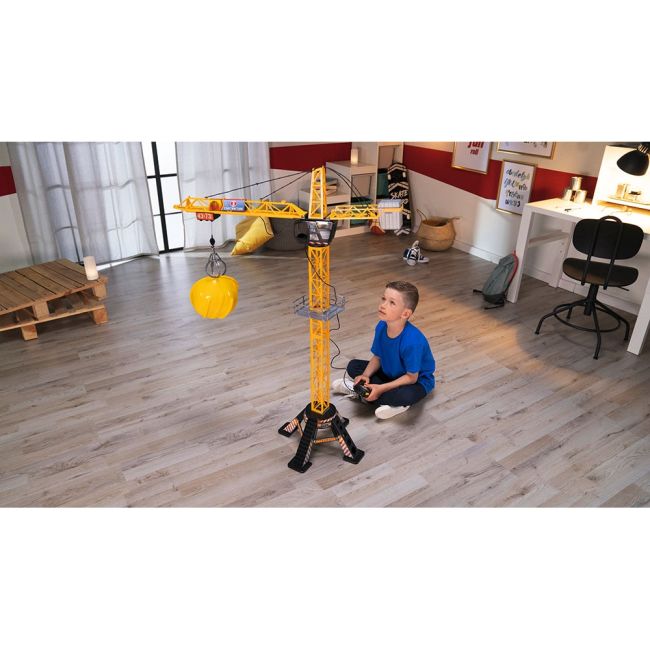 Jucarie dickie toys macara mega crane 120 cm cu telecomanda hubs201139012