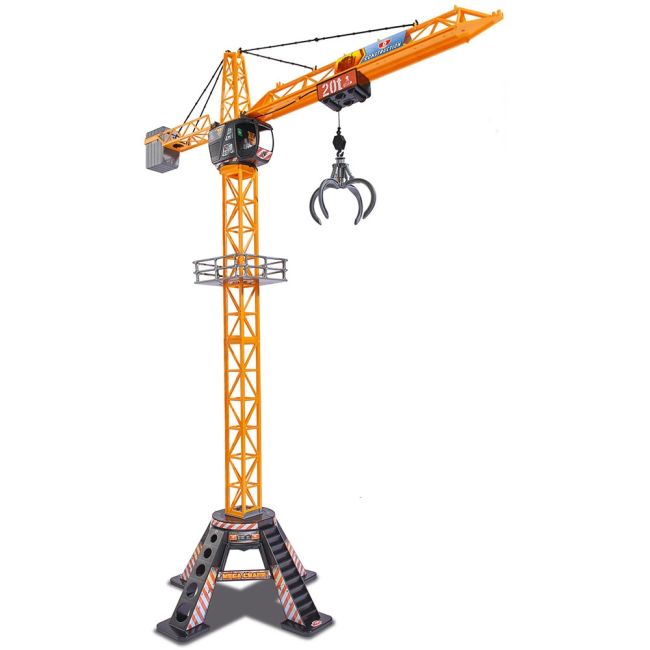 Jucarie dickie toys macara mega crane 120 cm cu telecomanda hubs201139012