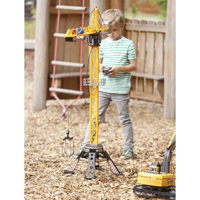Jucarie dickie toys macara mega crane 120 cm cu telecomanda hubs201139012