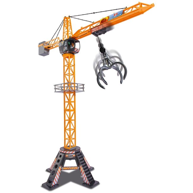 Jucarie dickie toys macara mega crane 120 cm cu telecomanda hubs201139012