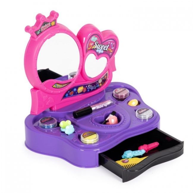 Masuta cu accesorii pentru make-up si tatuaje ecotoys hc577340 edeedihc577340