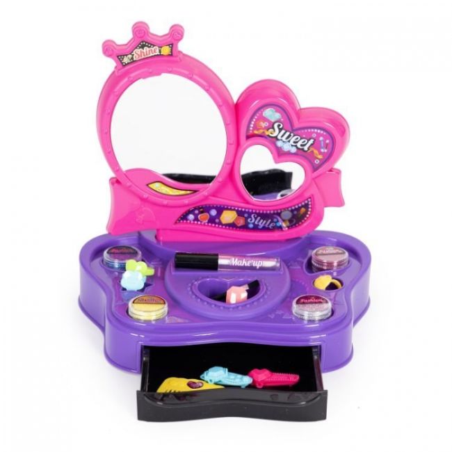 Masuta cu accesorii pentru make-up si tatuaje ecotoys hc577340 edeedihc577340