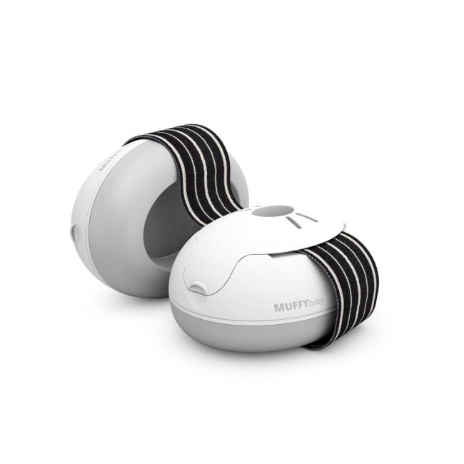 PRODUS RESIGILAT - Casti antifonice pentru bebelusi ALPINE Muffy Baby Black ALP25613