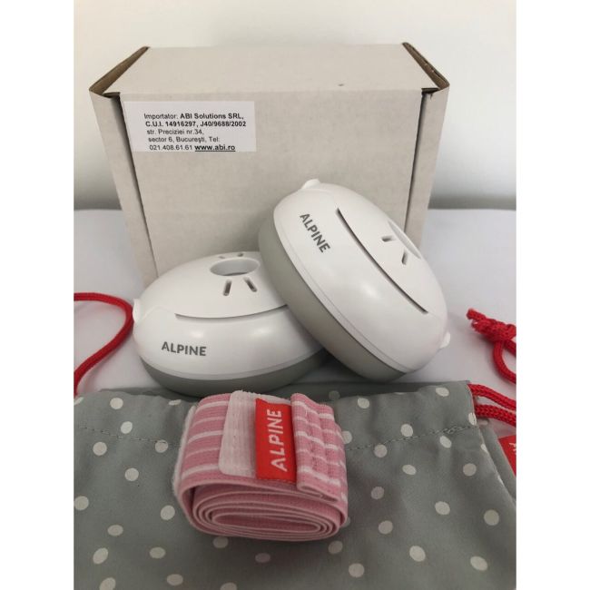 PRODUS RESIGILAT - Casti antifonice pentru bebelusi ALPINE Muffy Baby Pink ALP24951