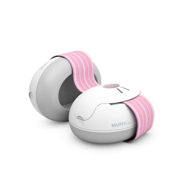 PRODUS RESIGILAT - Casti antifonice pentru bebelusi ALPINE Muffy Baby Pink ALP24951