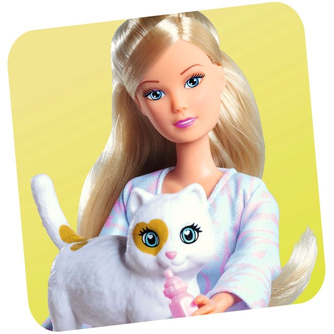 Papusa simba steffi love baby cats 29 cm cu accesorii hubs105733651