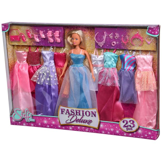 Papusa simba steffi love fashion deluxe 29 cm cu accesorii hubs105733092