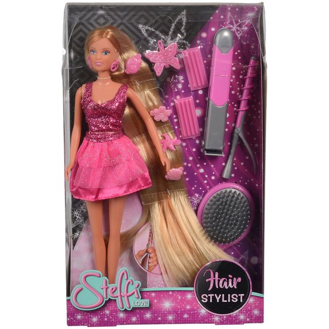 Papusa simba steffi love hair stylist 29 cm cu accesorii hubs105733323