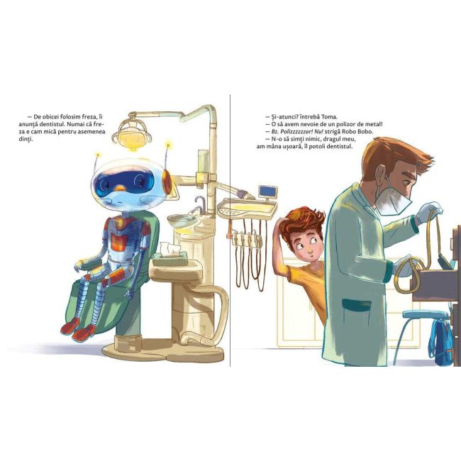 Robo bobo merge la dentist