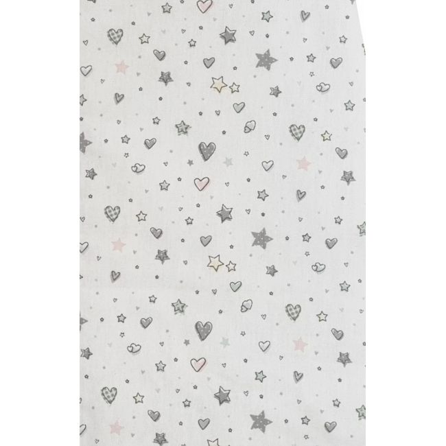 Sac de dormit copii, Ploaie de stele, din bumbac, 95 cm, 1.5 tog KDEA9515PS