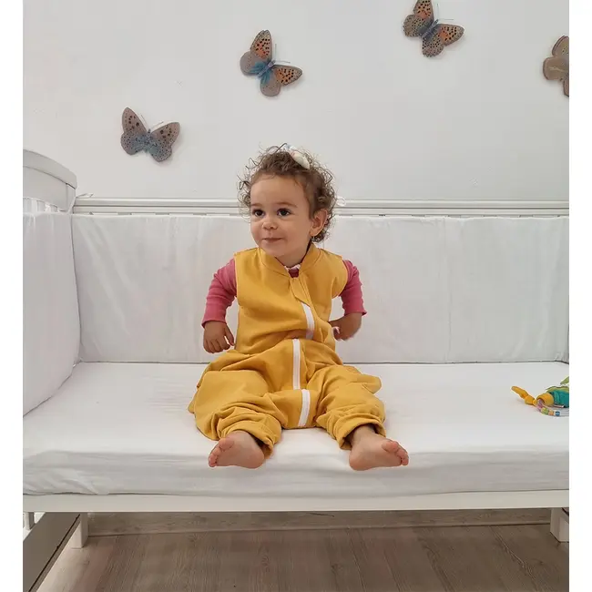 Sac de dormit cu picioruse,  Golden Snuggle, 80 cm, 1 tog KDEJPIC801GOLDENSN