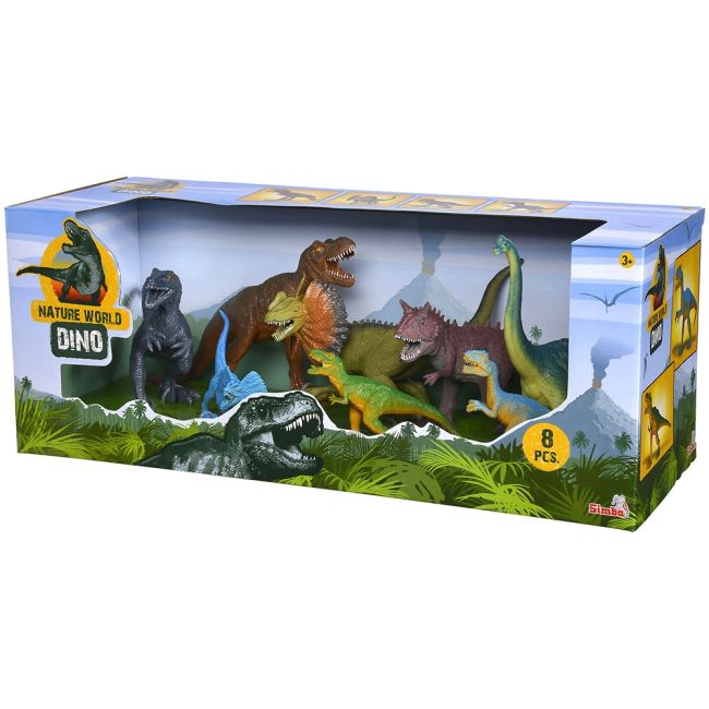 Set simba big dino cu 8 dinozauri hubs104342548