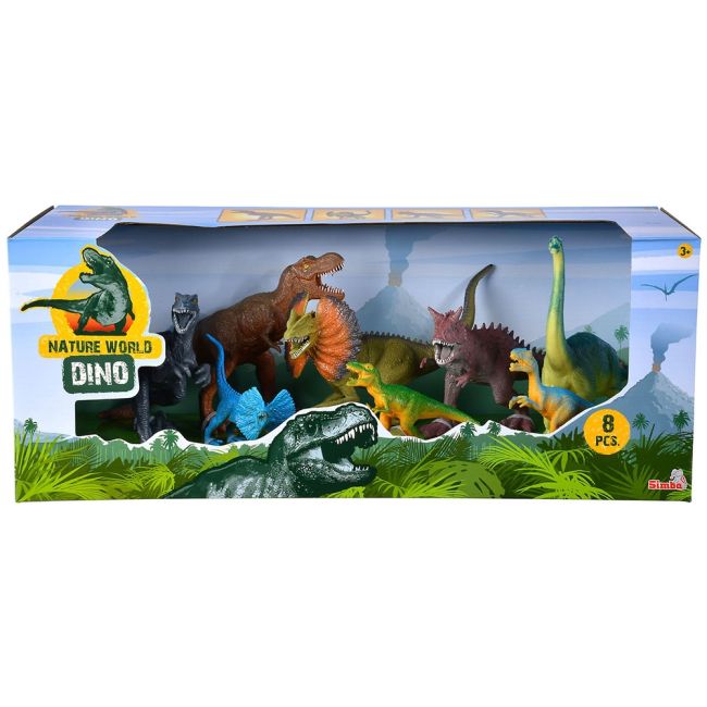 Set simba big dino cu 8 dinozauri hubs104342548