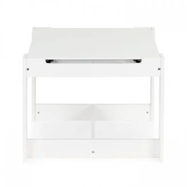 Set de masa cu doua scaune pentru copii ecotoys fh-kr200010 edeedifh-kf200010-white