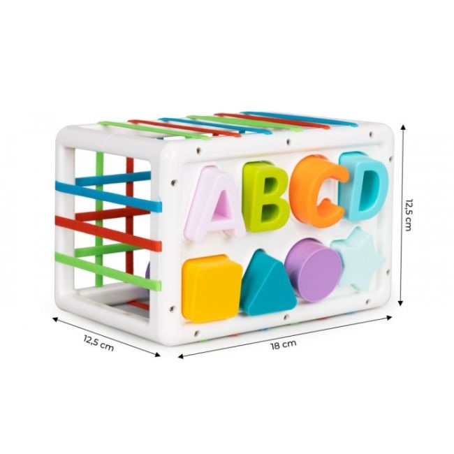 Sortator in forma de cub cu 14 blocuri huanger he0209 edeedihe0209