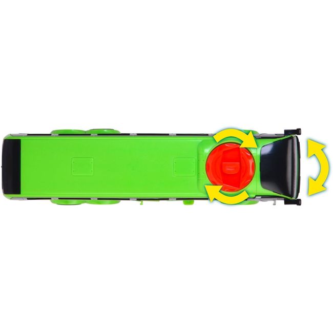 Autobuz dickie toys man lion's coach 26,5 cm flixbus verde hubs203744015