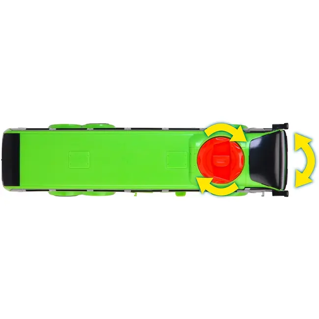 Autobuz dickie toys man lion's coach 26,5 cm flixbus verde hubs203744015