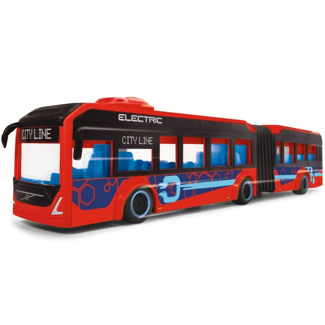 Autobuz dickie toys volvo city bus 40 cm rosu hubs203747015