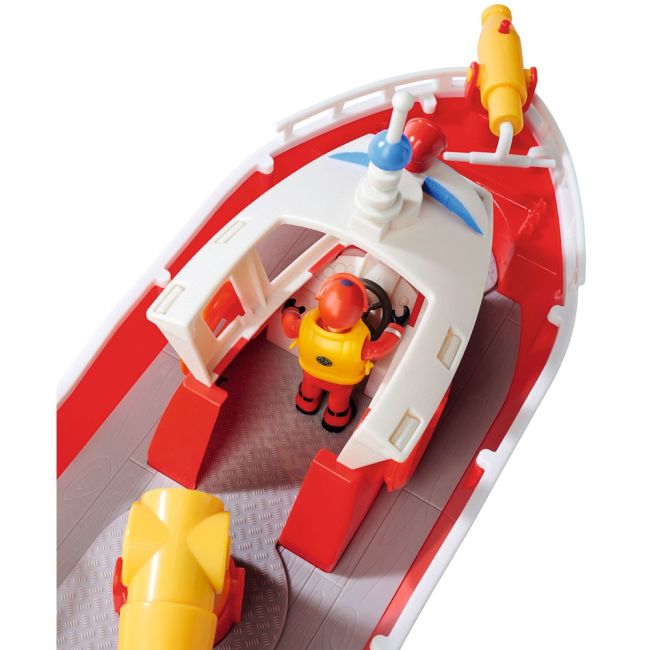 Barca simba fireman sam titan fireboat 32 cm cu figurina si accesorii hubs109252580038