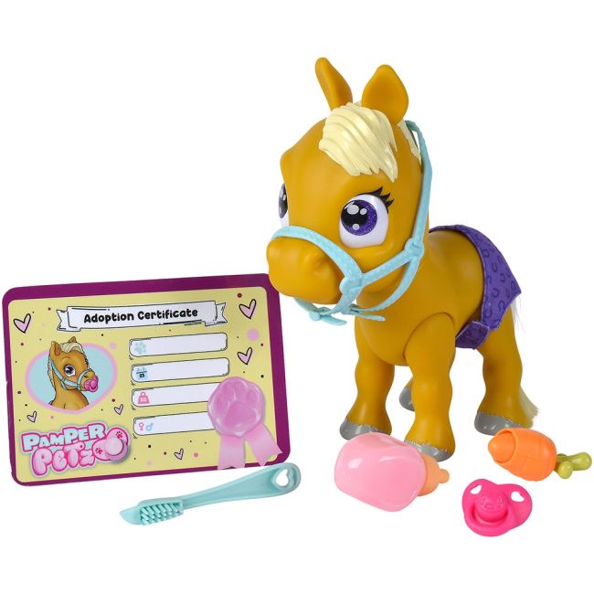 Jucarie simba pamper petz pony 24 cm cu accesorii hubs105950009