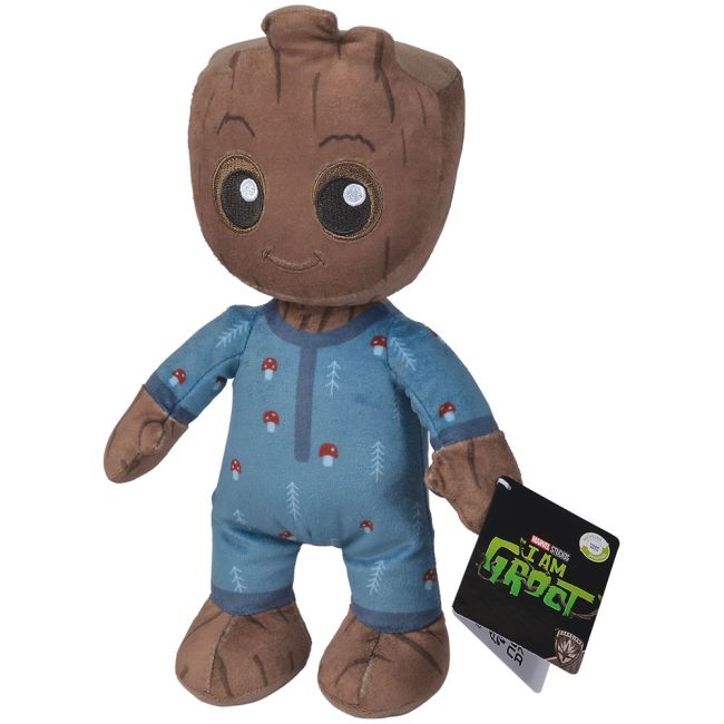 Jucarie de plus simba disney marvel groot in pijama 31 cm hubs6315877029