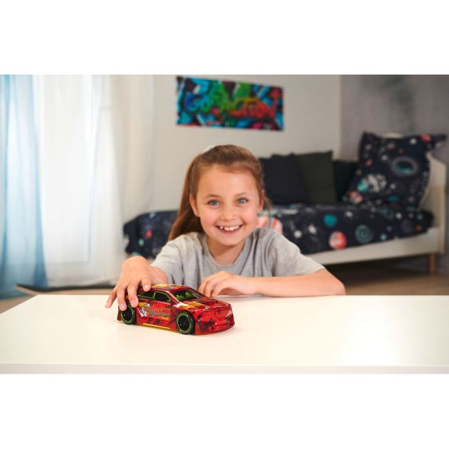 Masina dickie toys beat breaker 20 cm rosu cu lumini si sunete hubs203763010