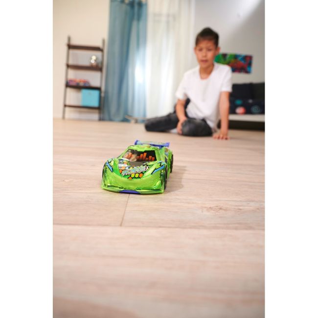 Masina dickie toys speed tronic 20 cm verde cu lumini si sunete hubs203763009