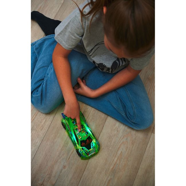 Masina dickie toys speed tronic 20 cm verde cu lumini si sunete hubs203763009