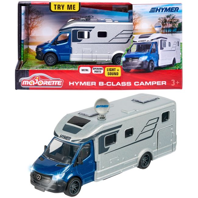 Masinuta majorette hymer b-class camper cu lumini si sunete hubs213773000
