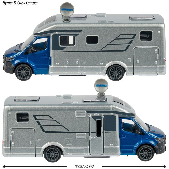 Masinuta majorette hymer b-class camper cu lumini si sunete hubs213773000
