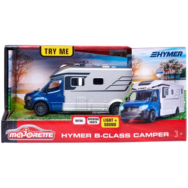 Masinuta majorette hymer b-class camper cu lumini si sunete hubs213773000