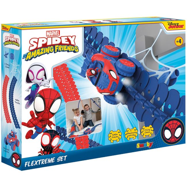 Pista smoby spidey flextreme racetrack circuit de curse hubs7600180918