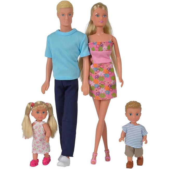 Set simba steffi love family xl cu 4 papusi hubs105738565
