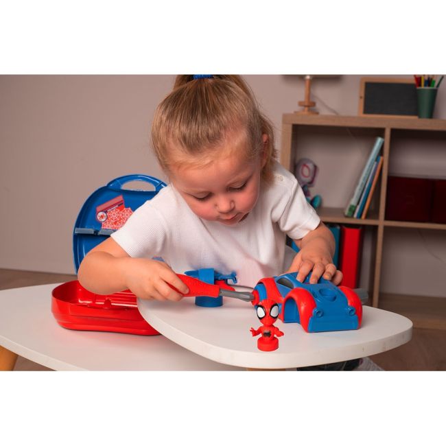 Trusa smoby spidey cu unelte hubs7600360910