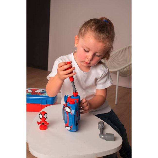 Trusa smoby spidey cu unelte hubs7600360910