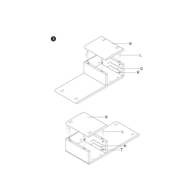 Birou hm b30, mdf lucios, cadru metalic cromat, 2 sertare, 120x55x76 cm, alb drm9587
