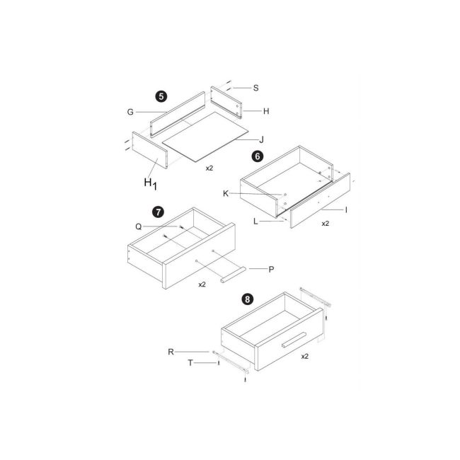 Birou hm b30, mdf lucios, cadru metalic cromat, 2 sertare, 120x55x76 cm, alb drm9587