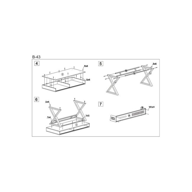 Birou hm b43, cadru metalic, mdf, spatiu depozitare, 110x51x90 cm, stejar/negru drm9593