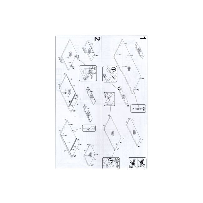 Birou cu usa si sertar hm elmo, pal melaminat, 120x55x78 cm, stejar/antracit drm8701
