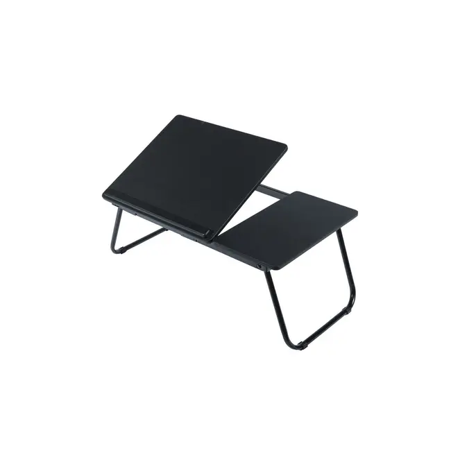 Masa laptop plianta tomi, unghi de inclinare ajustabil, mdf, nuc inchis drm1441