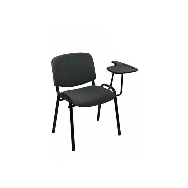 Scaun conferinta cu masuta rabatabila hrc 606, ergonomic, stofa, cadru metalic, 120 kg drm2669