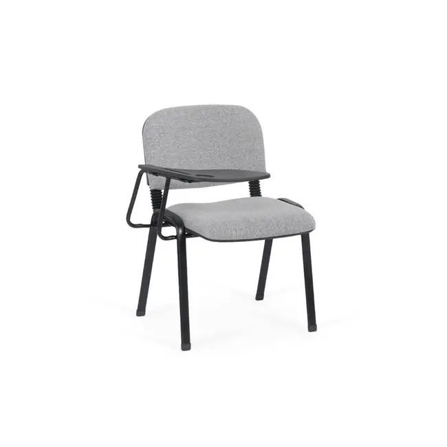 Scaun conferinta cu masuta rabatabila hrc 606, ergonomic, stofa, cadru metalic, 120 kg drm2669