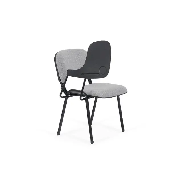 Scaun conferinta cu masuta rabatabila hrc 606, ergonomic, stofa, cadru metalic, 120 kg drm2669