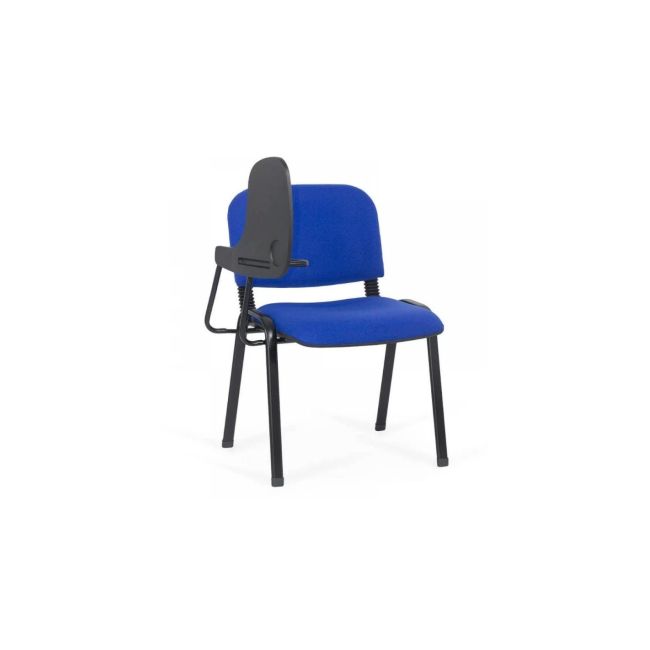 Scaun conferinta cu masuta rabatabila hrc 606, ergonomic, stofa, cadru metalic, 120 kg drm2669