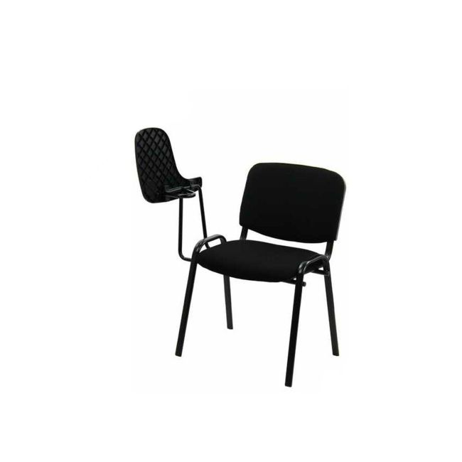 Scaun conferinta cu masuta rabatabila hrc 606, ergonomic, stofa, cadru metalic, 120 kg drm2669