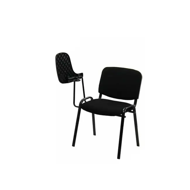 Scaun conferinta cu masuta rabatabila hrc 606, ergonomic, stofa, cadru metalic, 120 kg drm2669