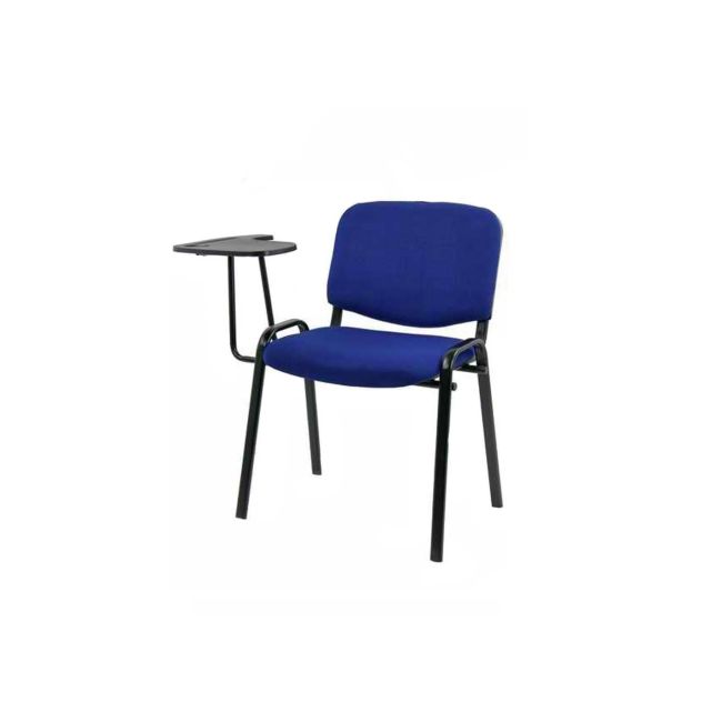 Scaun conferinta cu masuta rabatabila hrc 606, ergonomic, stofa, cadru metalic, 120 kg drm2669