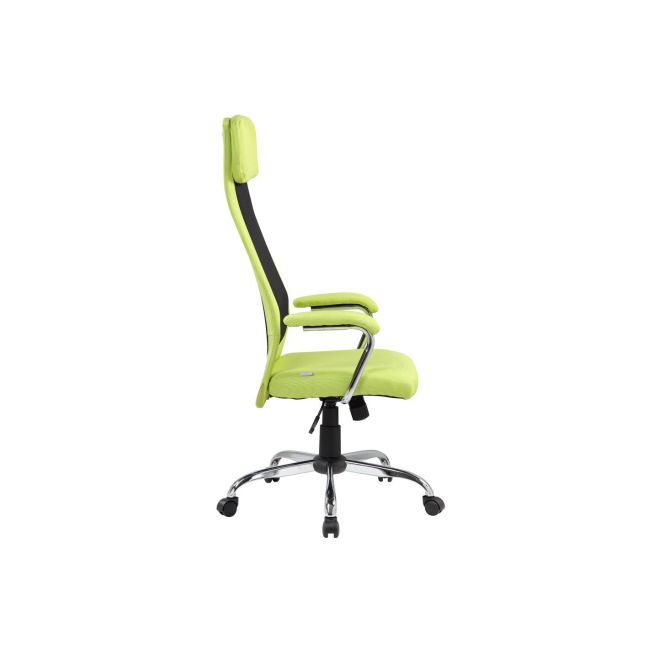 Scaun directorial gn102, mesh, mecanism balans, rotire 360°, inaltime ajustabila, 120 kg, verde drm9503