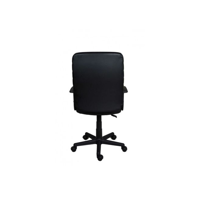 Scaun directorial gn72, piele ecologica, inaltime reglabila, 100 kg, negru drm4270