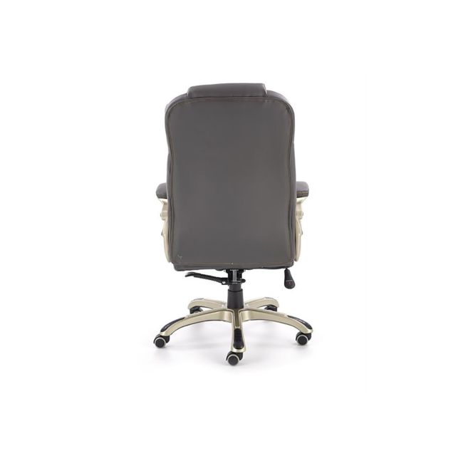 Scaun directorial mh dante, cadru polipropilena, piele ecologica, inaltime ajustabila, mecanism multiblock, roti cauciucate, 136 kg, gri drm2755